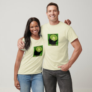 T-shirt Green your brain