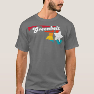 T-shirt Greenbelt Maryland Vintage Souvenir désaffecté 2