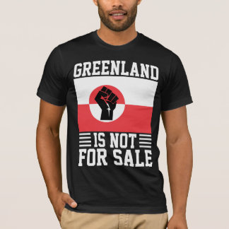 T-shirt Greenland Is Not For Sale - Support Greenland