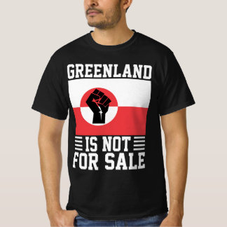T-shirt Greenland Is Not For Sale - Support Greenland