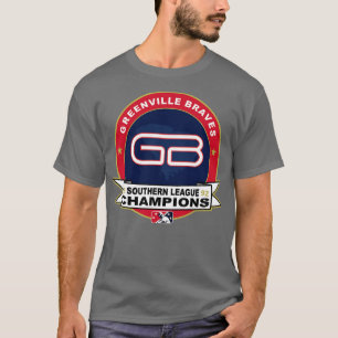 T-shirt Greenville Braves Championnat de la Ligue du Sud 1