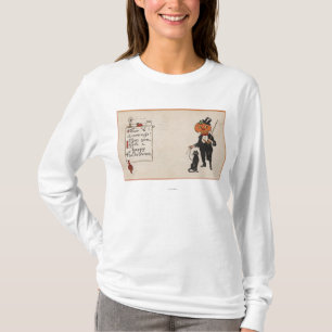 T-shirt GreetingJack-O-Lanterne de Halloween dans Tux