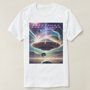 T-Shirt GREETINGS EATHLINGS