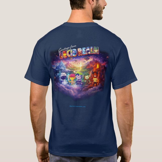 T-shirt Greetings From Lucid Realm (Dos)