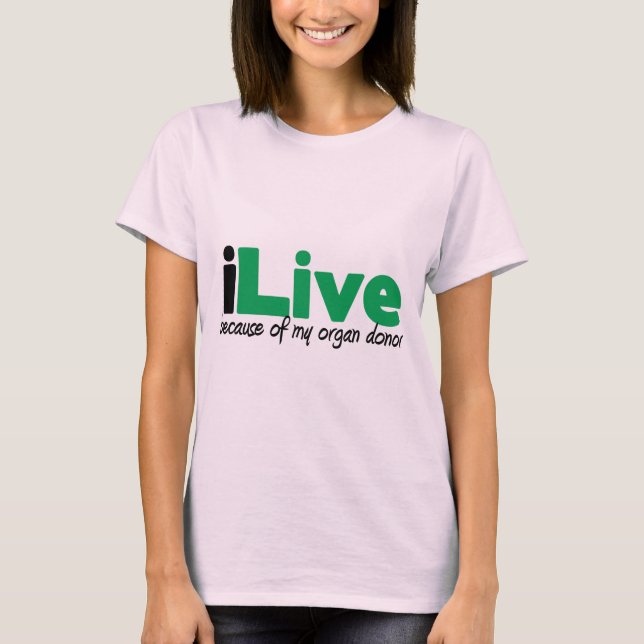 T-shirt greffe iLive (Devant)