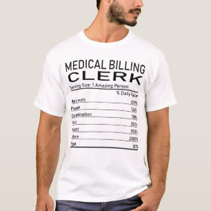 T-shirt Greffier à la facturation Médicale Personne Extr