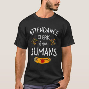 T-shirt Greffier de présence de l'équipe de l'Office des m