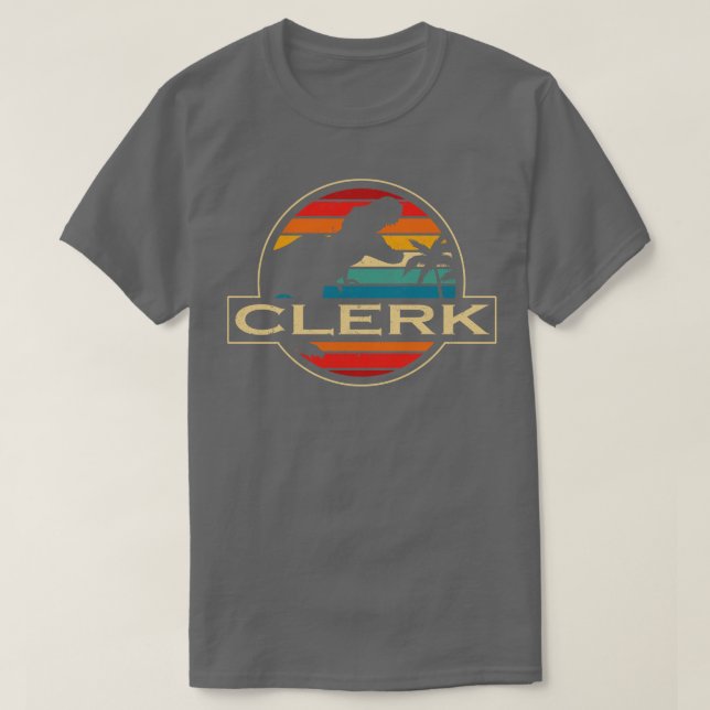 T-shirt Greffier Dinosaur (Design devant)