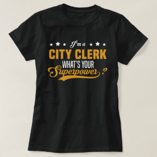 T-shirt Greffier municipal