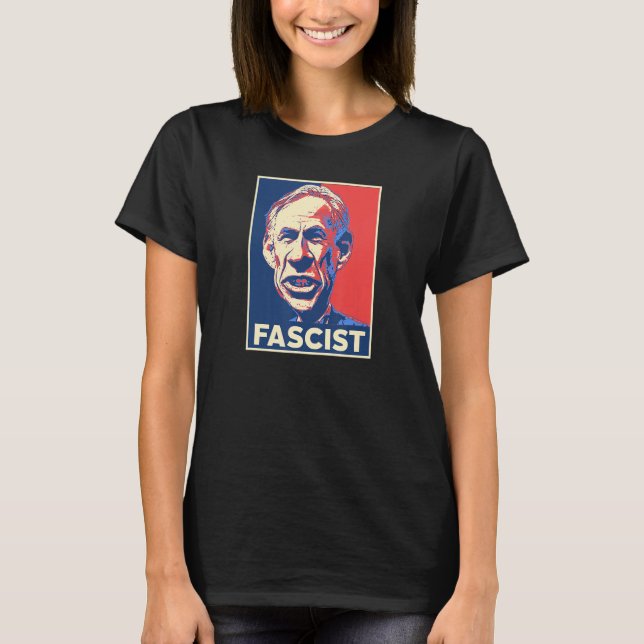T-shirt Greg Abbott Fasciste Mauvais gouverneur républicai (Devant)