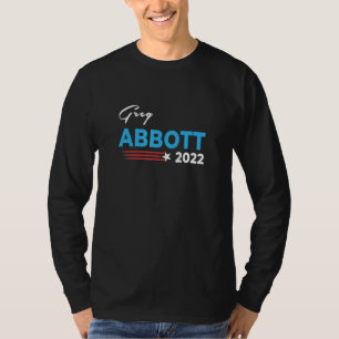 T-shirt Greg Abbott Texas Gouverneur élection 2022 Républi