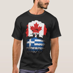 T-shirt Grégation Grégoire canadienne Canada Tree Roots Fl