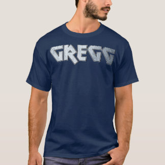 T-shirt Gregg en métal lourd