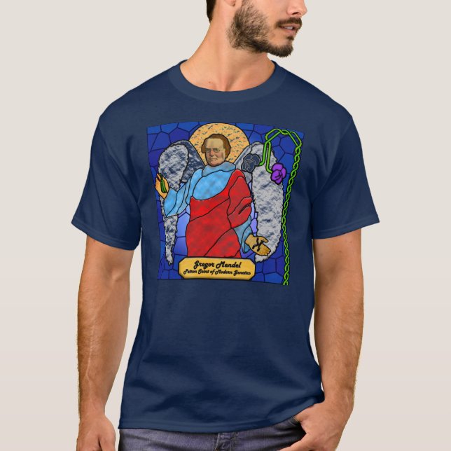 T-shirt Gregor Mendel - verre souillé (Devant)