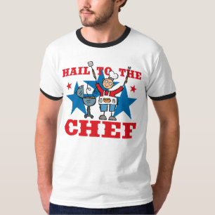 T-shirt Grêle au chef de BBQ