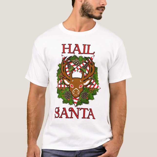 T-shirt Grêle Père Noël (Devant)