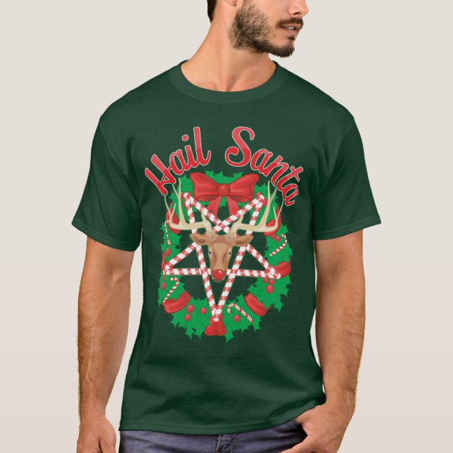 T-shirt Grêle Père Noël ! (Devant)