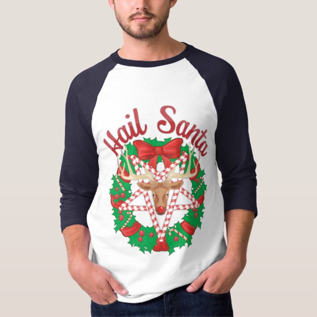 T-shirt Grêle Père Noël (Devant)