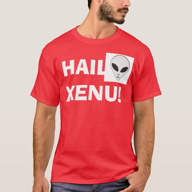 T-shirt Grêle Xenu ! (Devant)