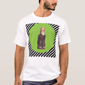 T-shirt grêlez le Fez-Singe !