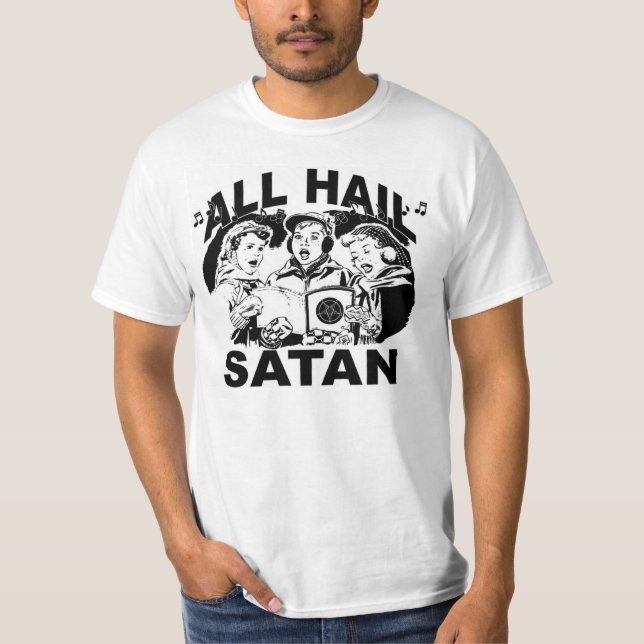 T-shirt Grêlez le seigneur foncé (Devant)