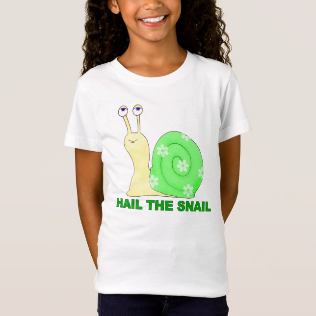 T-Shirt Grêlez l'escargot (Devant)