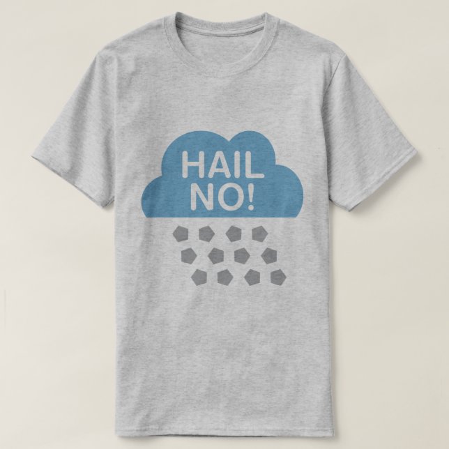 T-shirt Grêlez non ! (Design devant)