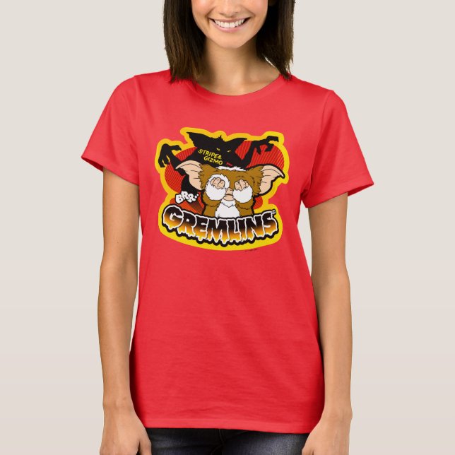 T-shirt Gremlins | Gizmo Stripe (Devant)