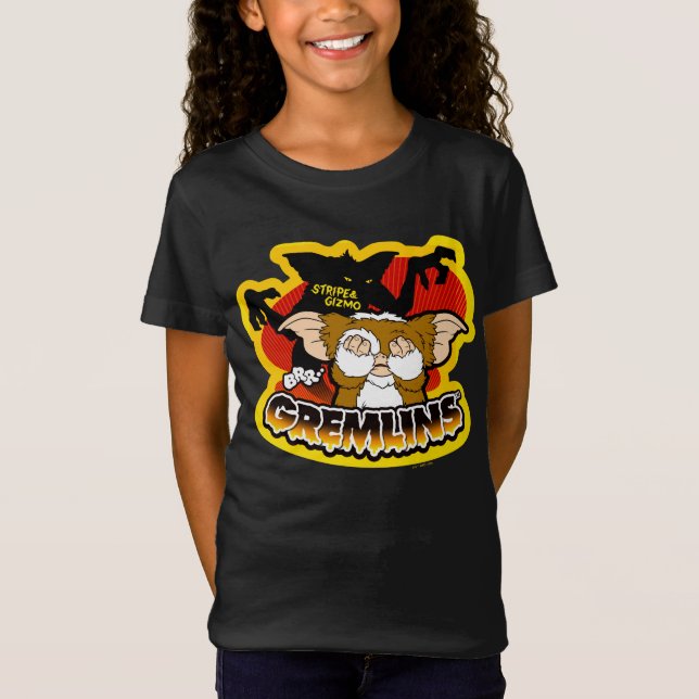 T-Shirt Gremlins | Gizmo Stripe (Devant)