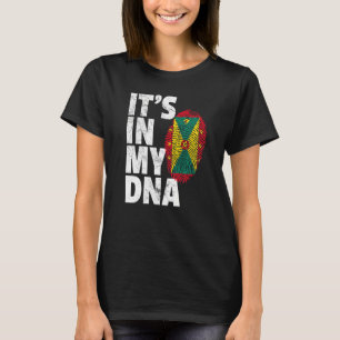 T-shirt Grenada Flag Pride Pays Accueil Nation Famille