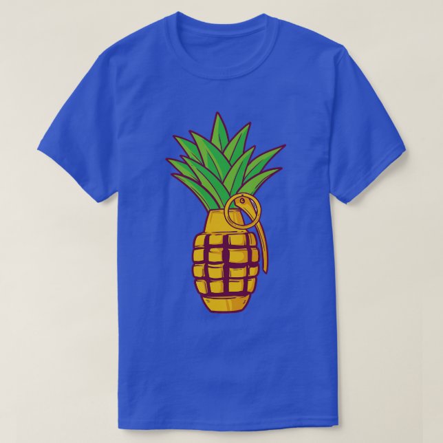 T-shirt Grenade à l'ananas Vitamine (Design devant)