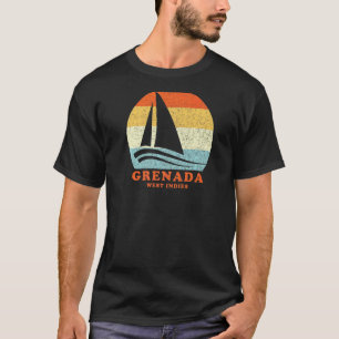T-shirt Grenade Antilles Voilier Vintage Vacat