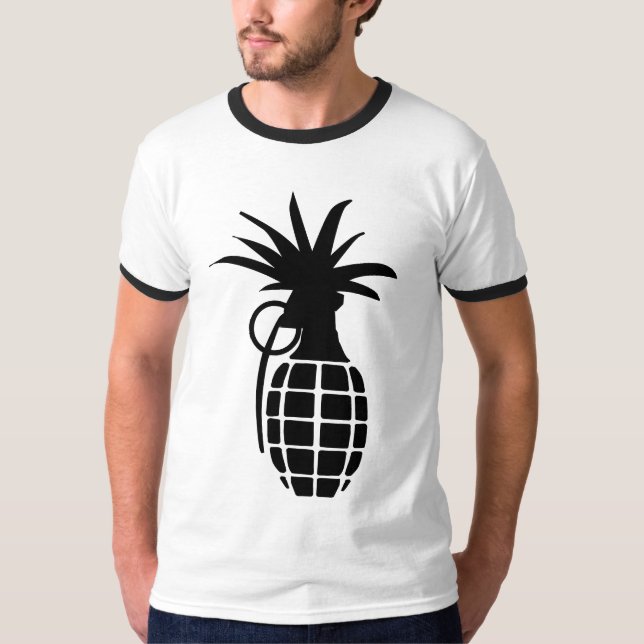T-shirt grenade d'ananas (Devant)