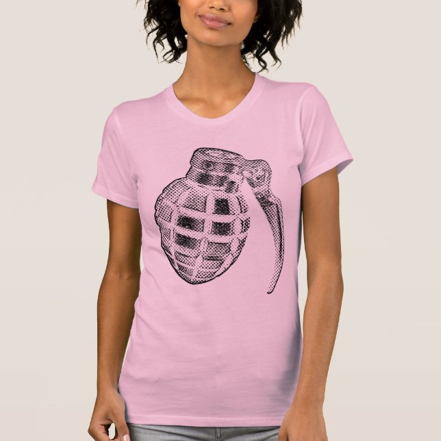 T-shirt Grenade d'art de bruit (Devant)