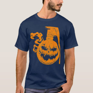 T-shirt Grenade de citrouille drôles amis d'Halloween