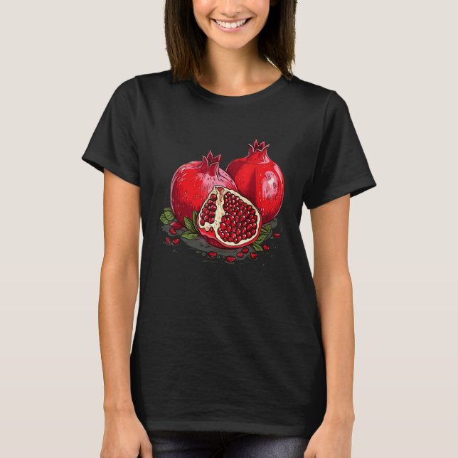 T-shirt Grenade de style rétro (Devant)