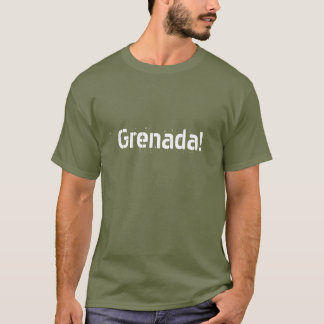 T-shirt Grenade ! FPS / Thème de jeu de guerre