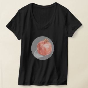 T-shirt Grenade Fruit Rétro Amateur de Nourriture