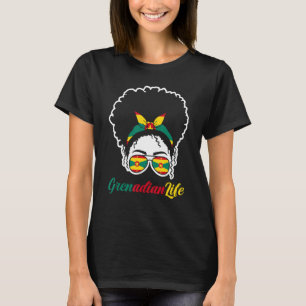 T-shirt Grenade Grenadien Vie grenadienne