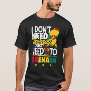 T-shirt Grenade Grenadienne Je Dois Juste Aller À Grenade