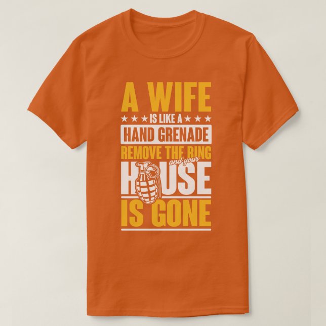 T-shirt Grenade main femme (Design devant)