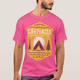 T-shirt Grenade Mississippi Camping Souvenir Grenade