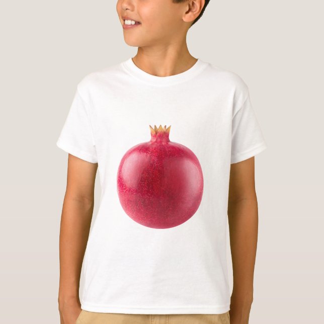 T-shirt Grenade Rouge Entière Fraîche Fruit Alimentation S (Devant)