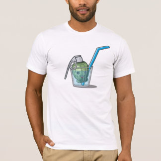 T-shirt grenade verte en limonade