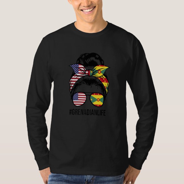 T-shirt Grenadianlife Grenada   (Devant)