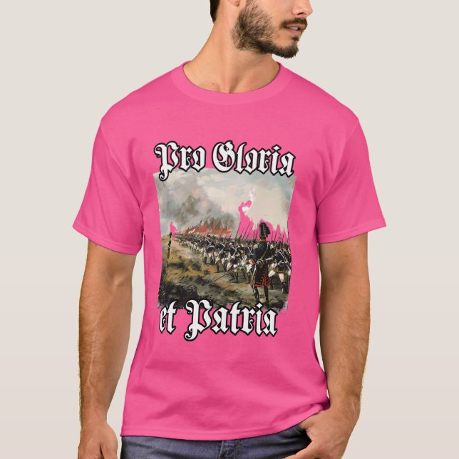 T-shirt Grenadiers prussiens Prussia Hohenzollern fantassi (Devant)