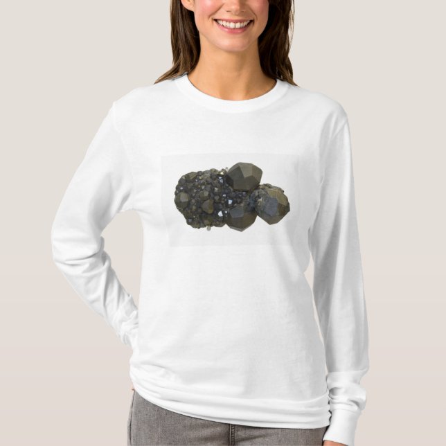 T-shirt Grenat en forme naturelle (Devant)