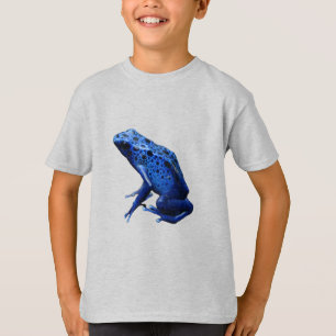 T-shirt Grenouille à tarte à poison bleu