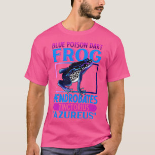 T-shirt Grenouille à tarte à poison bleu