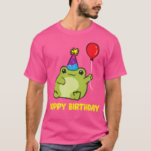 T-shirt Grenouille Anniversaire Présente Joyeuse Grenouill